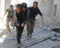 مصنع مهجور في حلب يتحول إلى ملجأ للنازحين